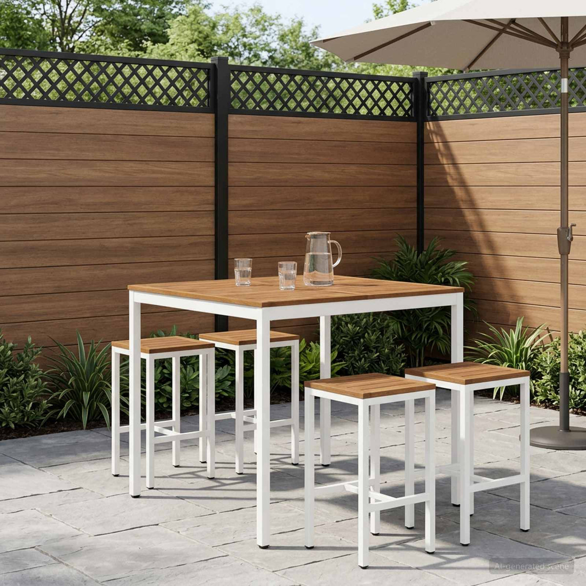 Mesa De Bar Para Jardín Naarden