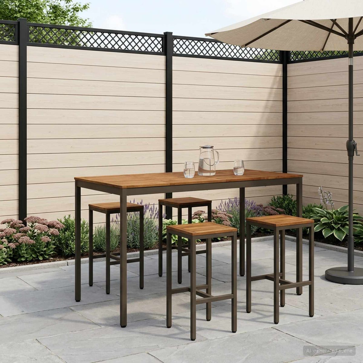 Mesa De Bar Para Jardín Naarden