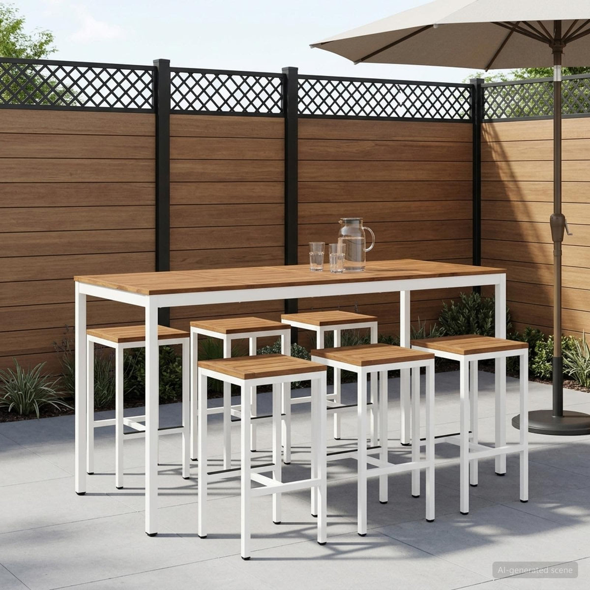 Mesa De Bar Para Jardín Naarden