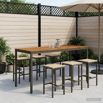 Mesa De Bar Para Jardín Naarden