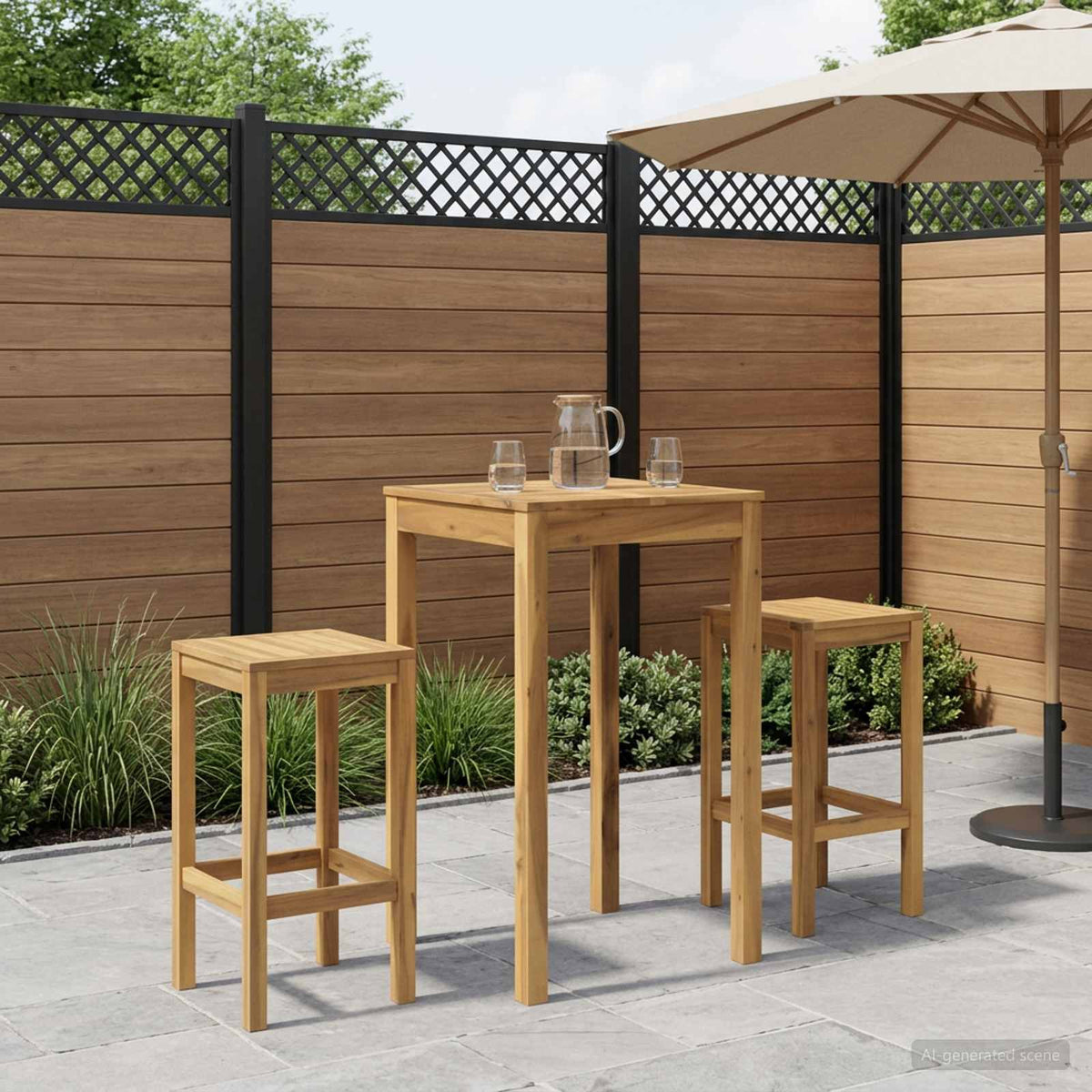 Mesa De Bar Para Jardín