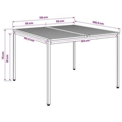 Mesa De Cena De Jardín