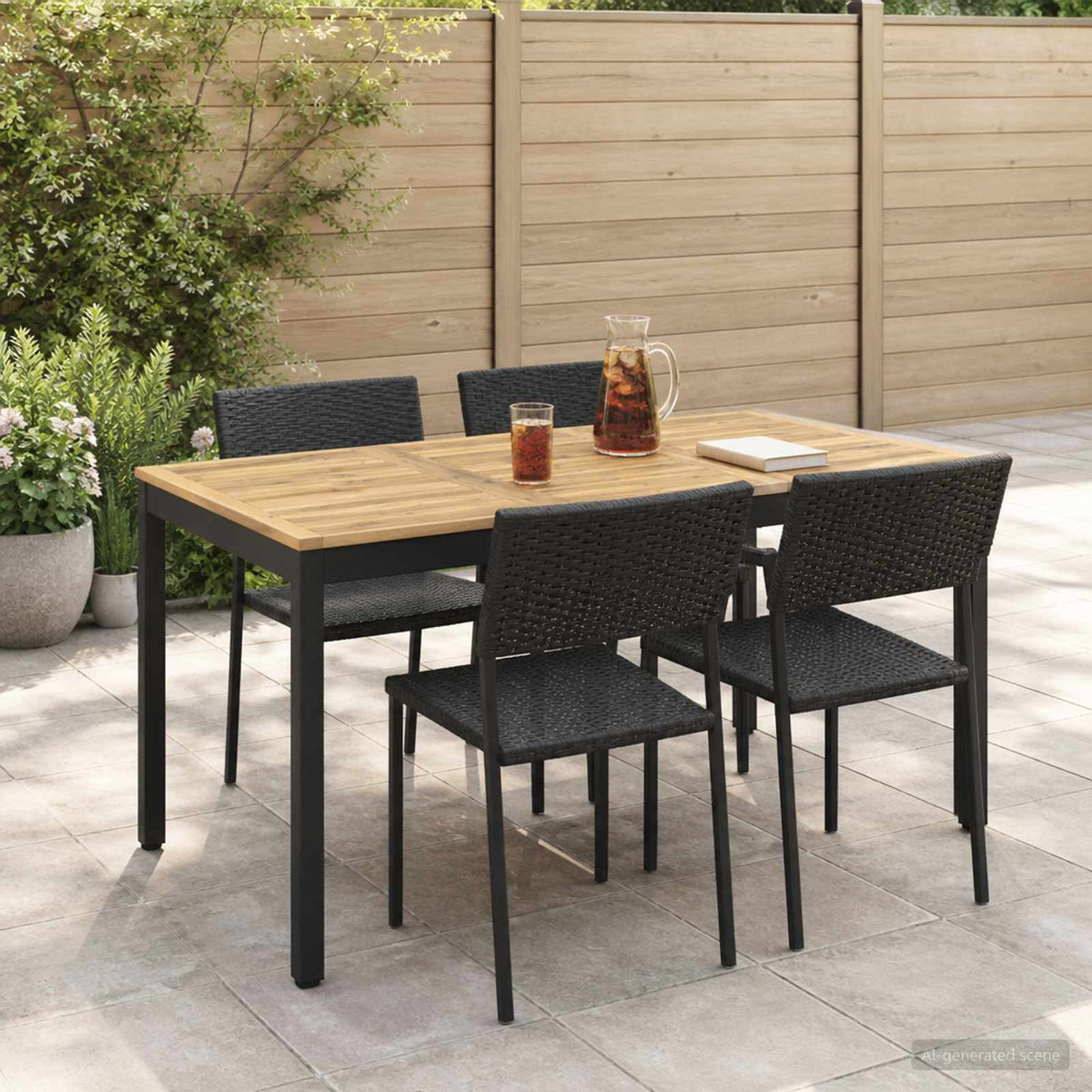 Mesa De Cena De Jardín