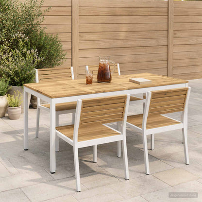 Mesa De Cena De Jardín