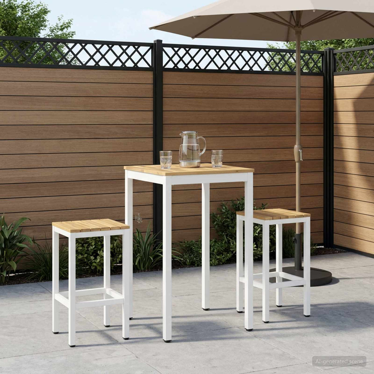 Mesa De Bar Para Jardín Naarden