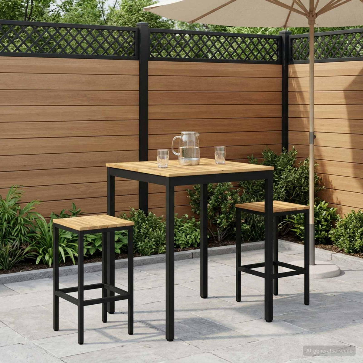 Mesa De Bar Para Jardín Naarden