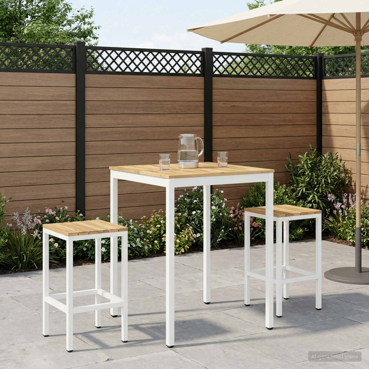 Mesa De Bar Para Jardín Naarden