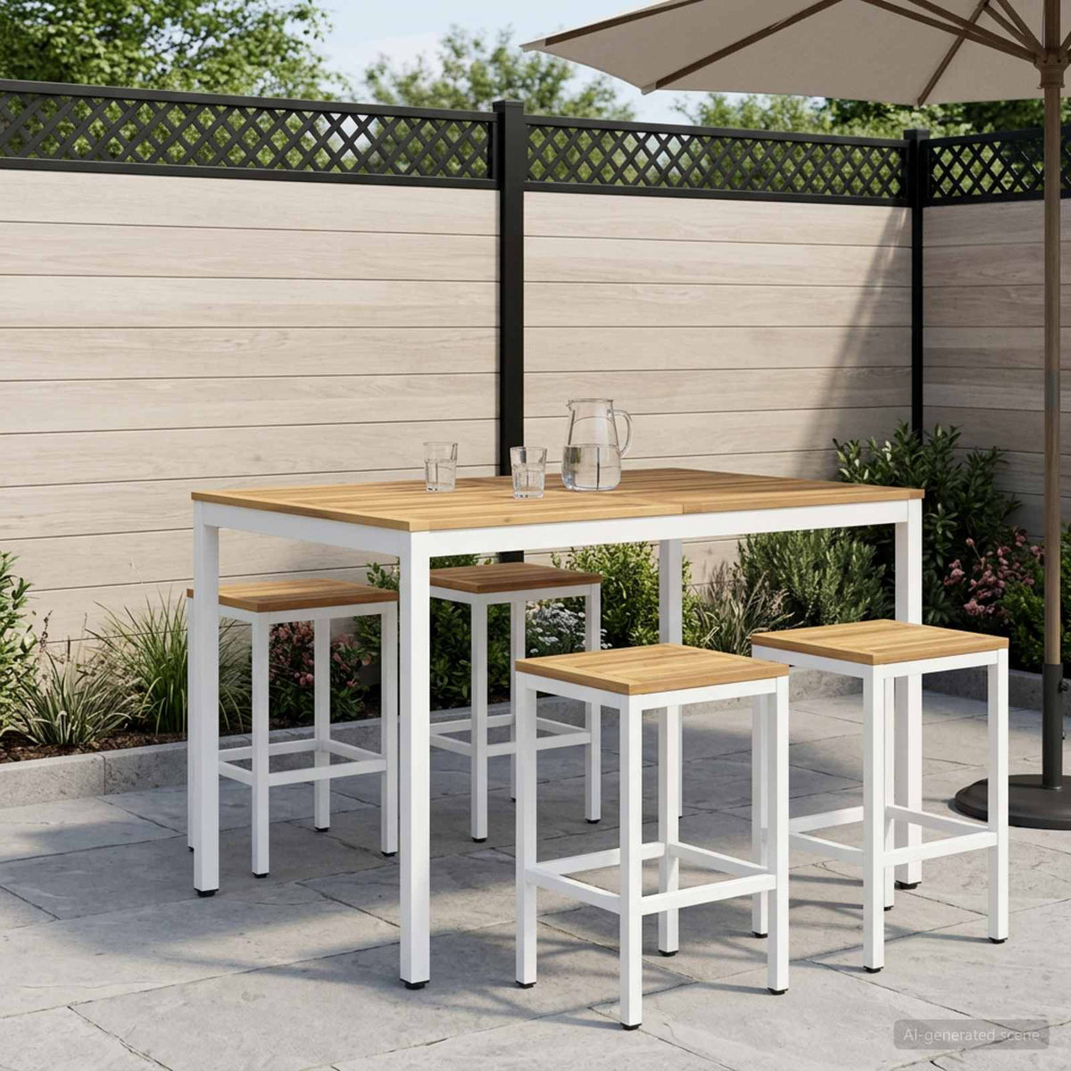 Mesa De Bar Para Jardín Naarden