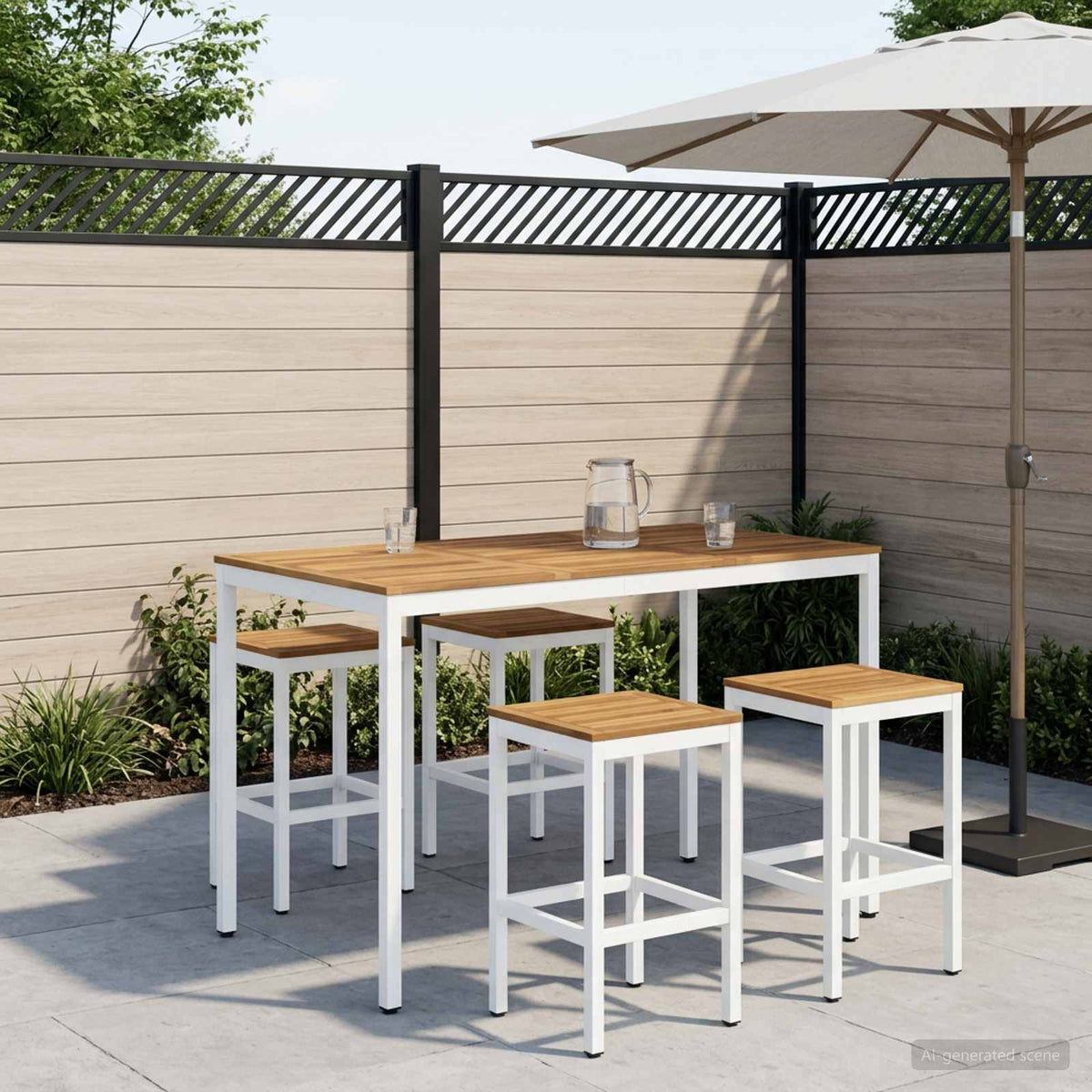 Mesa De Bar Para Jardín Naarden