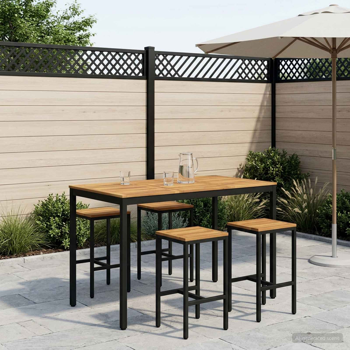 Mesa De Bar Para Jardín Naarden