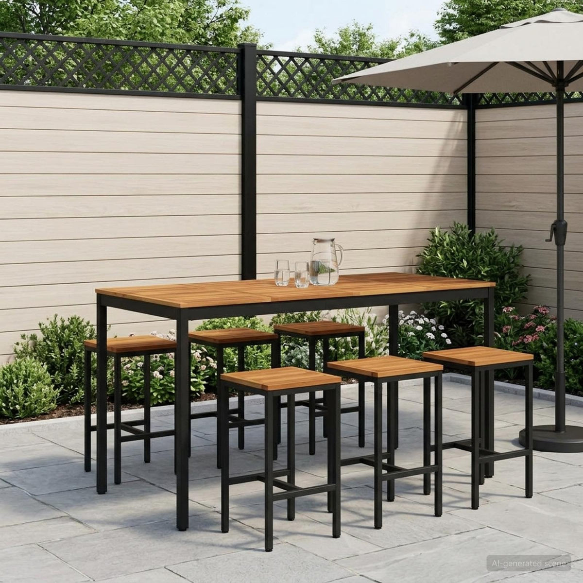 Mesa De Bar Para Jardín Naarden