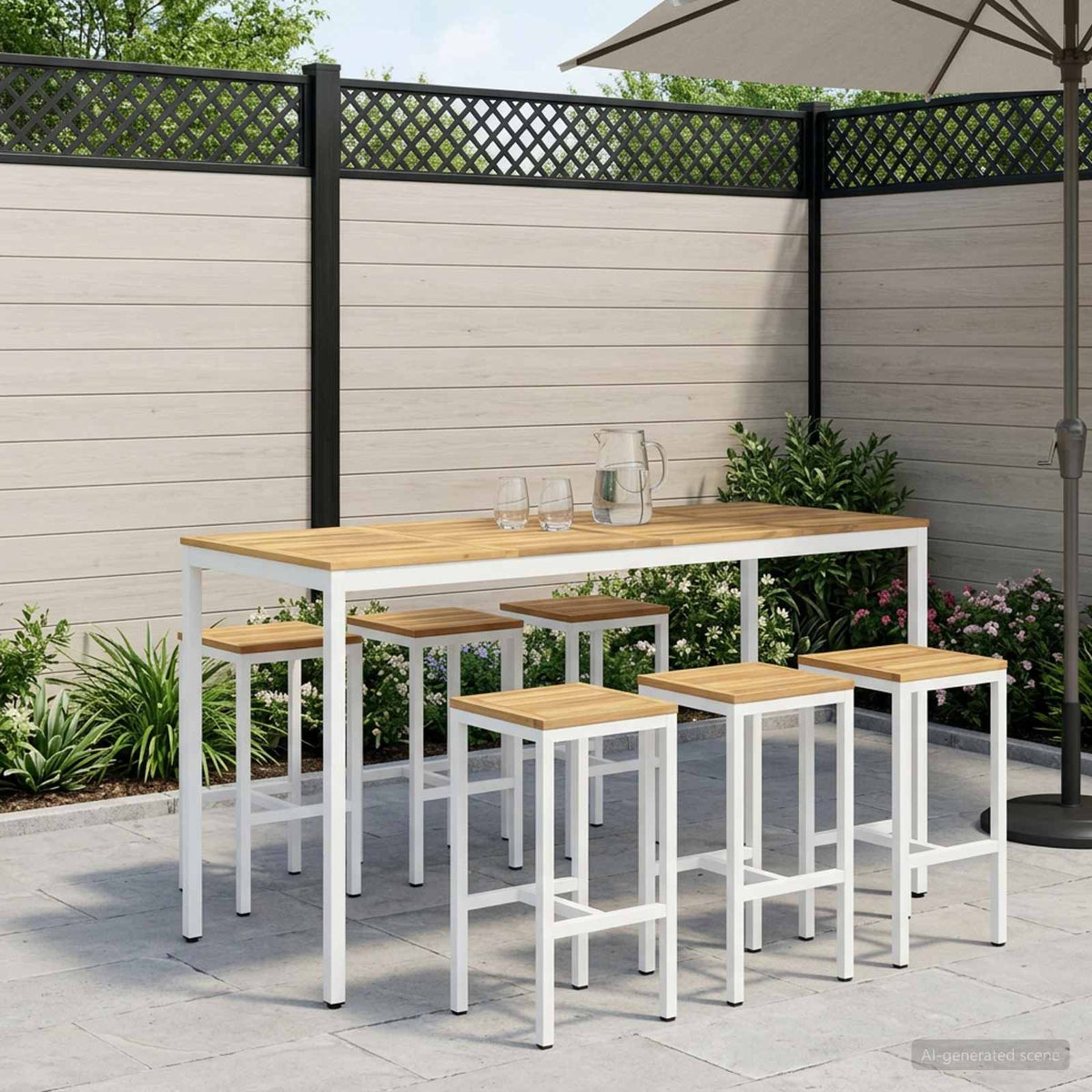 Mesa De Bar Para Jardín Naarden
