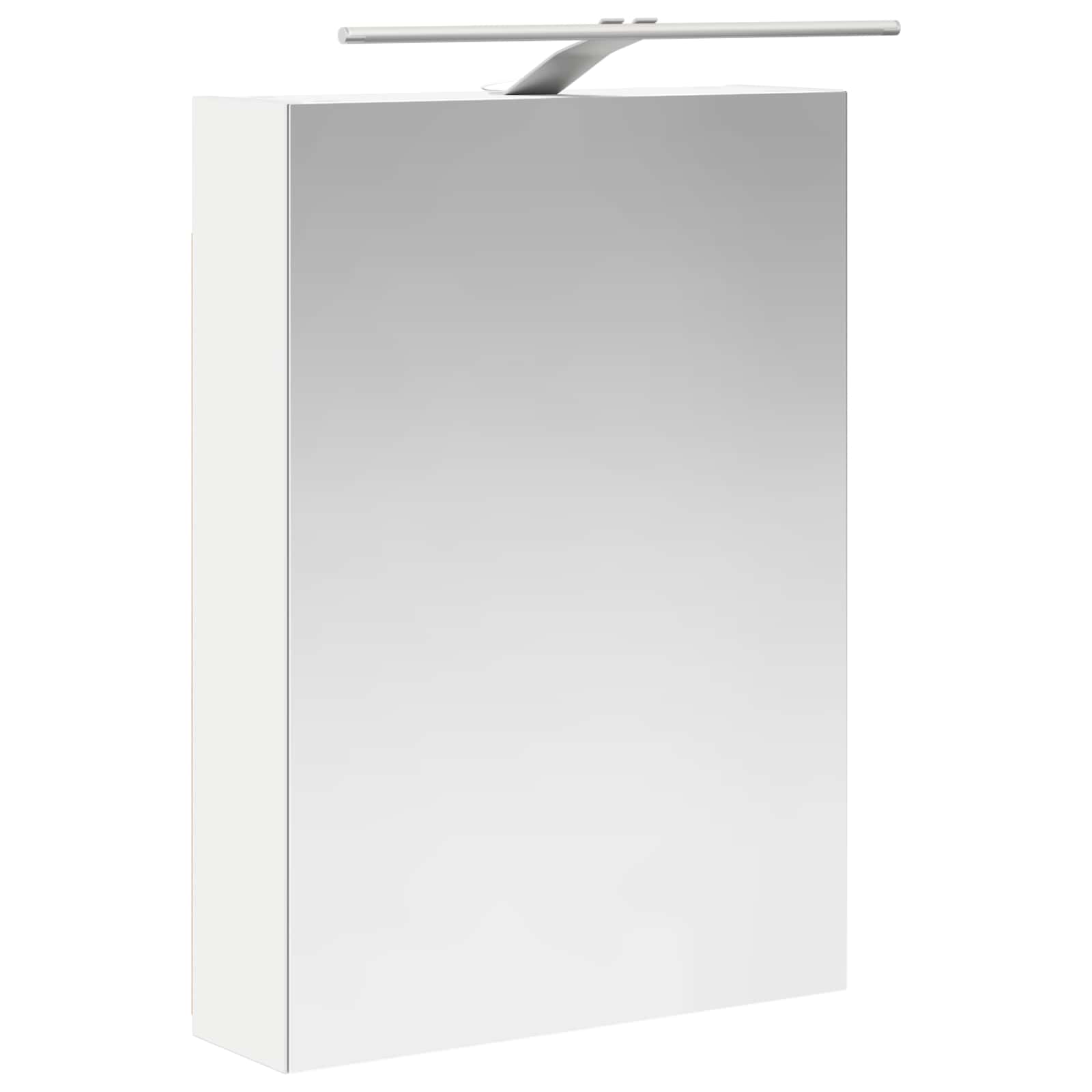 Armario Con Espejo De Baño Con Estante 50 X 14,5 X 70 Cm