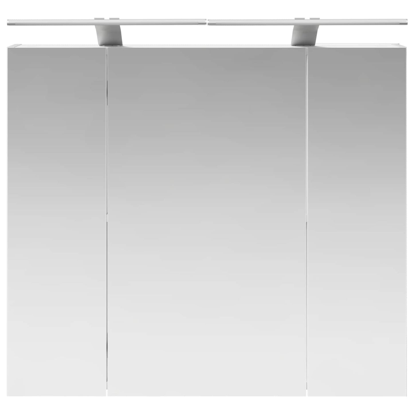 Armario Con Espejo De Baño Con Estante 80 X 14.5 X 70 Cm