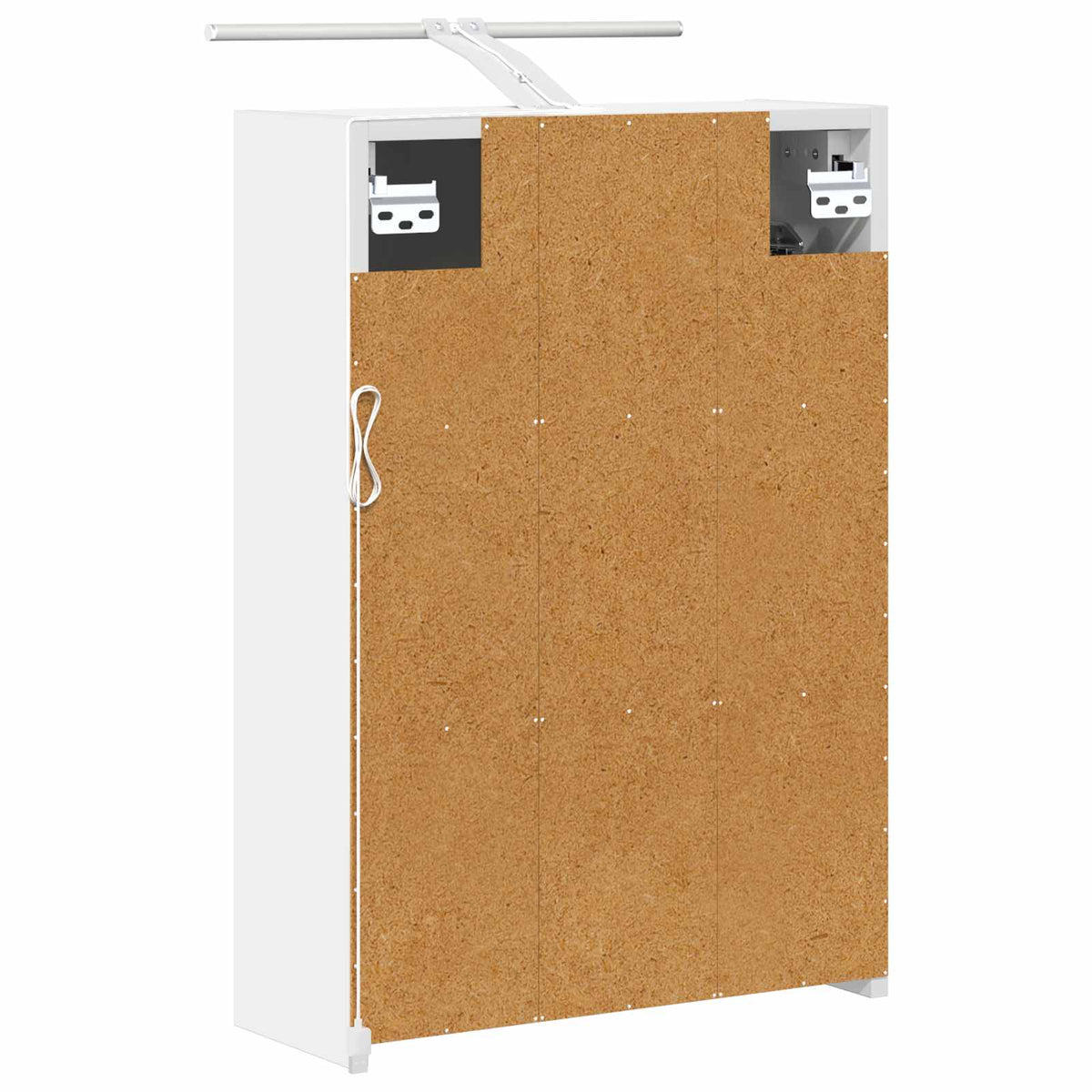 Armario Con Espejo De Baño Con Estante 43 X 16 X 62.5 Cm