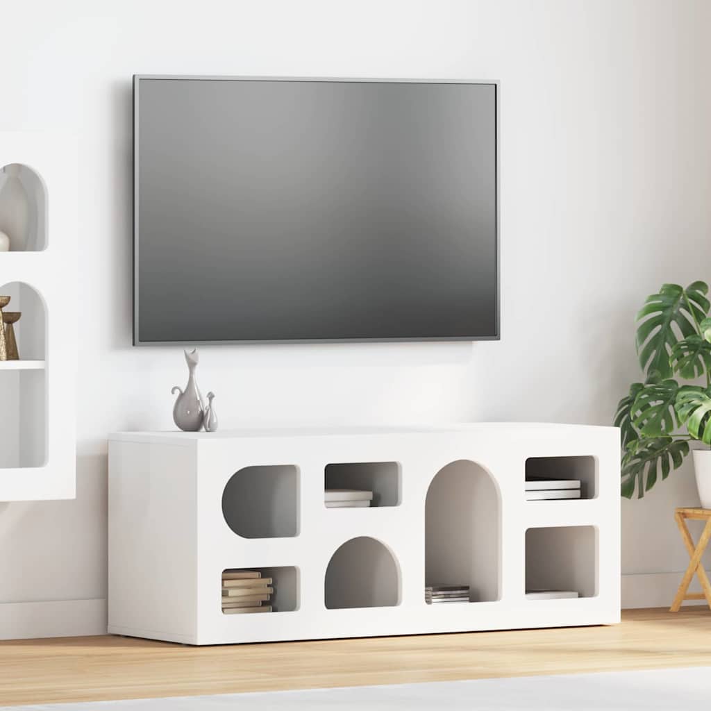 Mueble De Tv 100 X 35 X 40 Cm Madera De Ingeniería