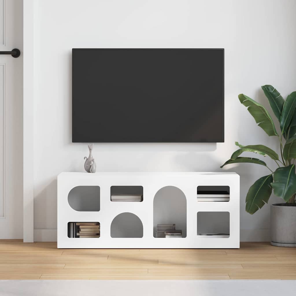 Mueble De Tv 100 X 35 X 40 Cm Madera De Ingeniería