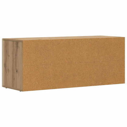 Mueble De Tv Roble Artesanal 100 X 35 X 40 Cm