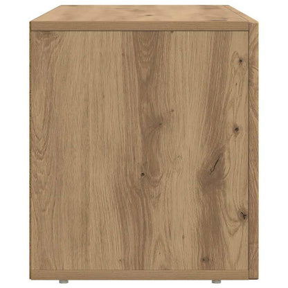 Mueble De Tv Roble Artesanal 80 X 35 X 40 Cm