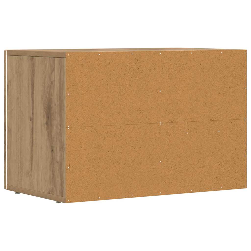 Mueble De Tv Roble Artesanal 60 X 35 X 40 Cm