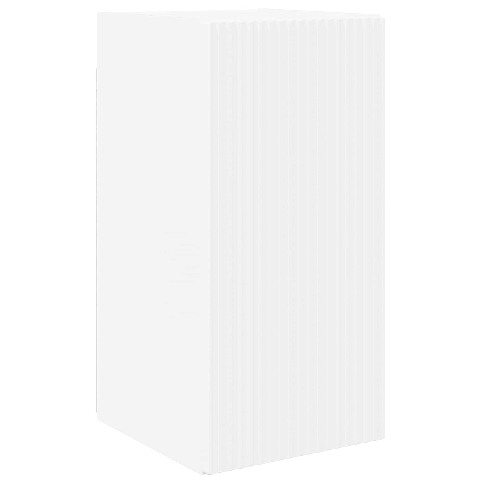 Conjunto De Mueble Para Tv De Pared 4 Pcs Madera De Ingeniería