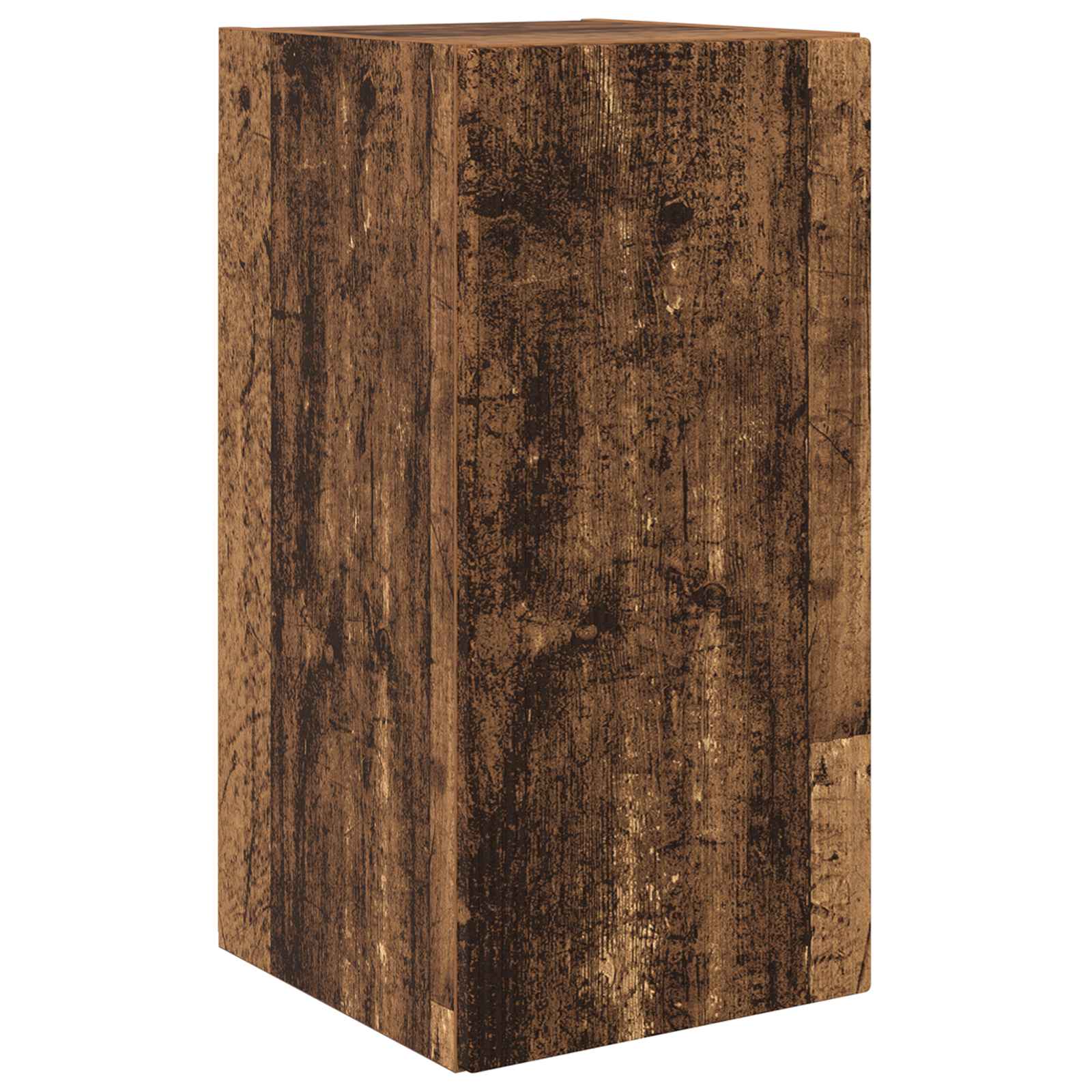 Conjunto De Mueble Para Tv De Pared 4 Pcs Madera Vieja
