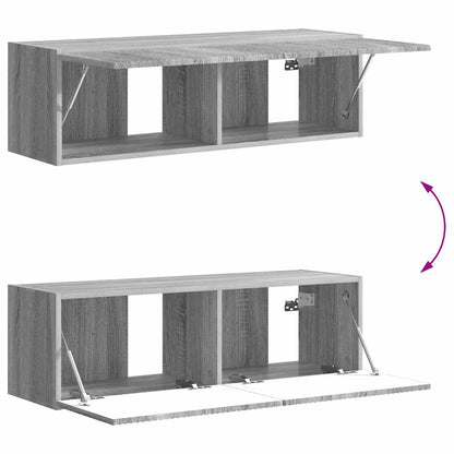 Conjunto De Mueble Para Tv De Pared 6 Pcs