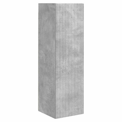 Conjunto De Mueble De Tv 3 Pcs Gris Concreto