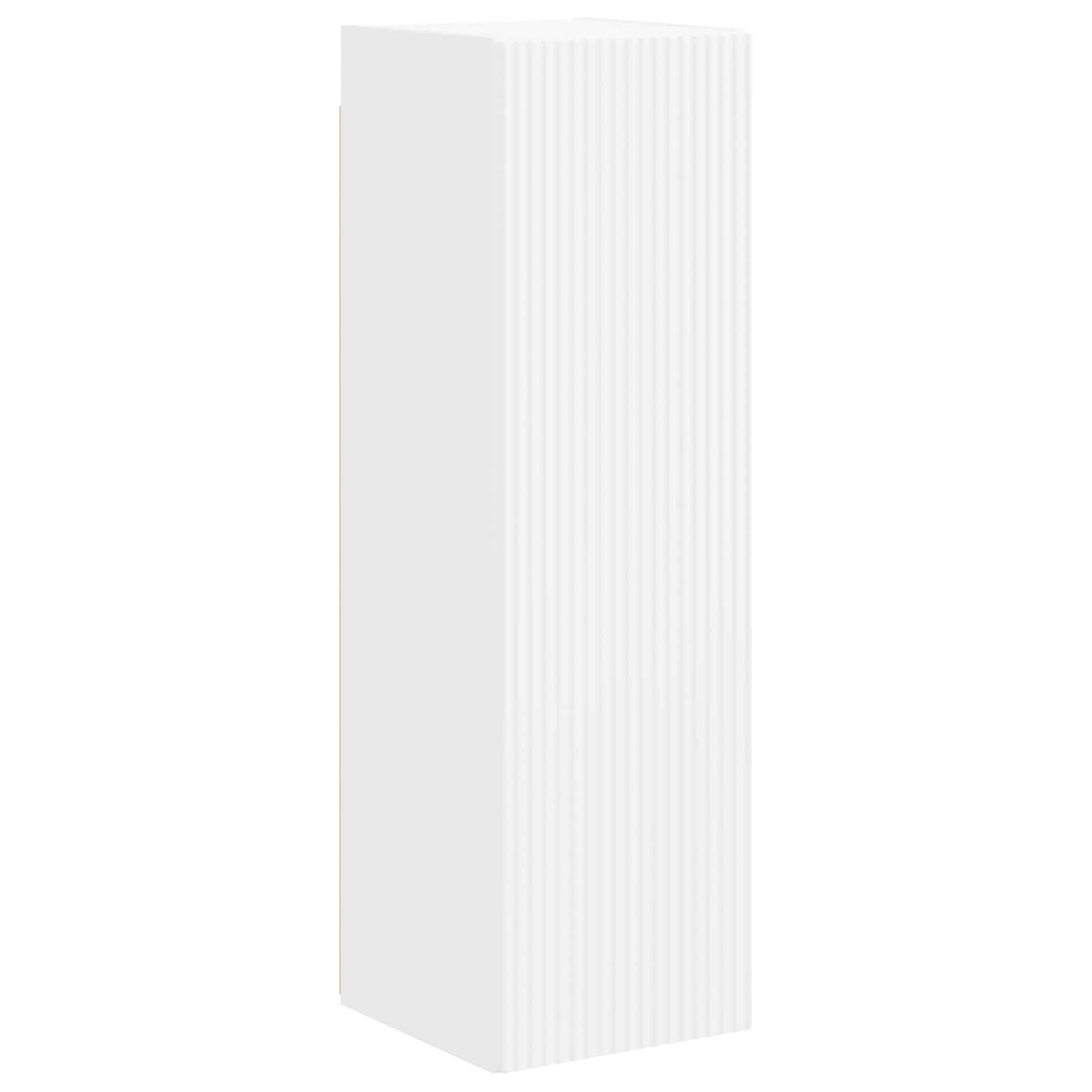 Conjunto De Mueble De Tv 4 Pcs Madera De Ingeniería