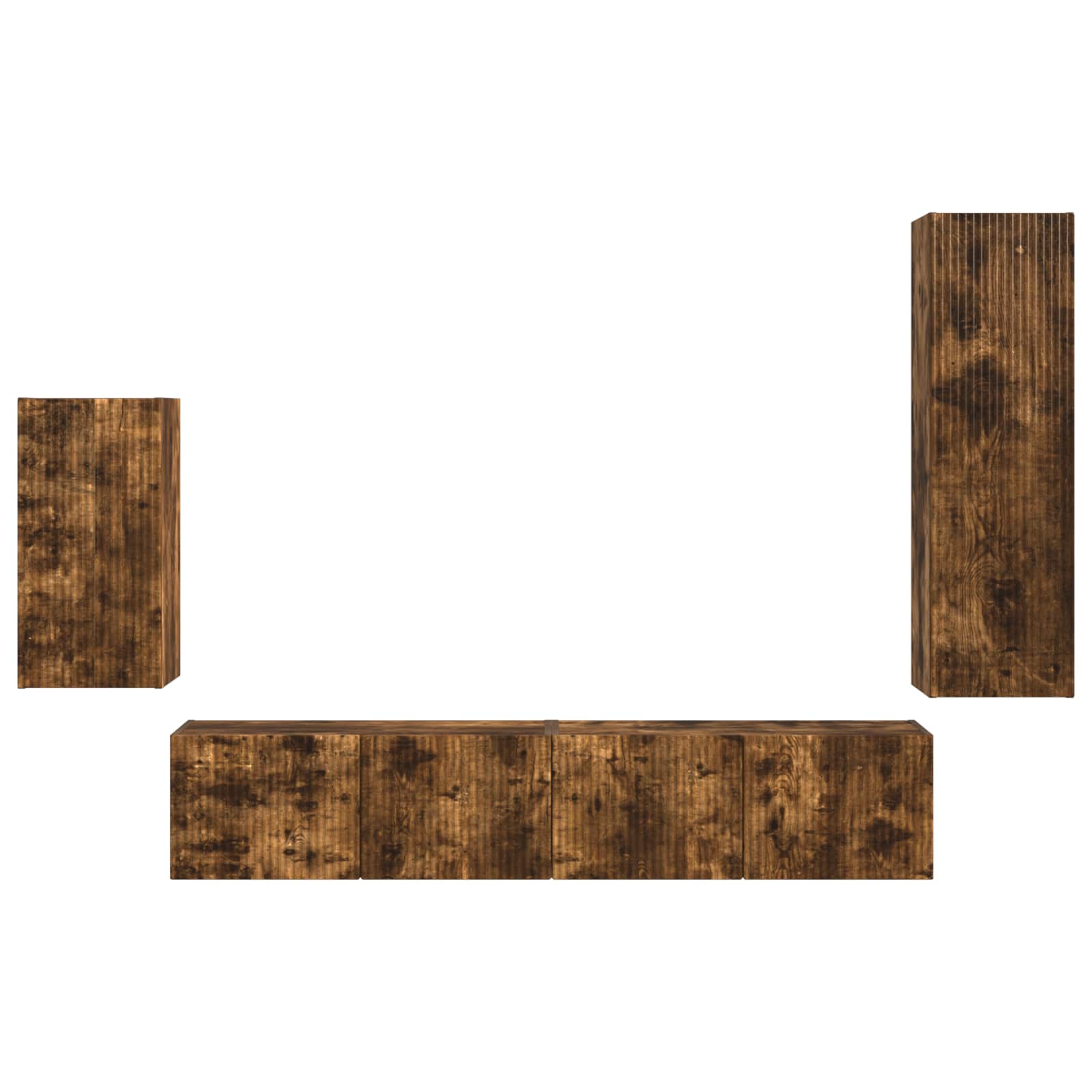 Conjunto De Mueble De Tv 4 Pcs