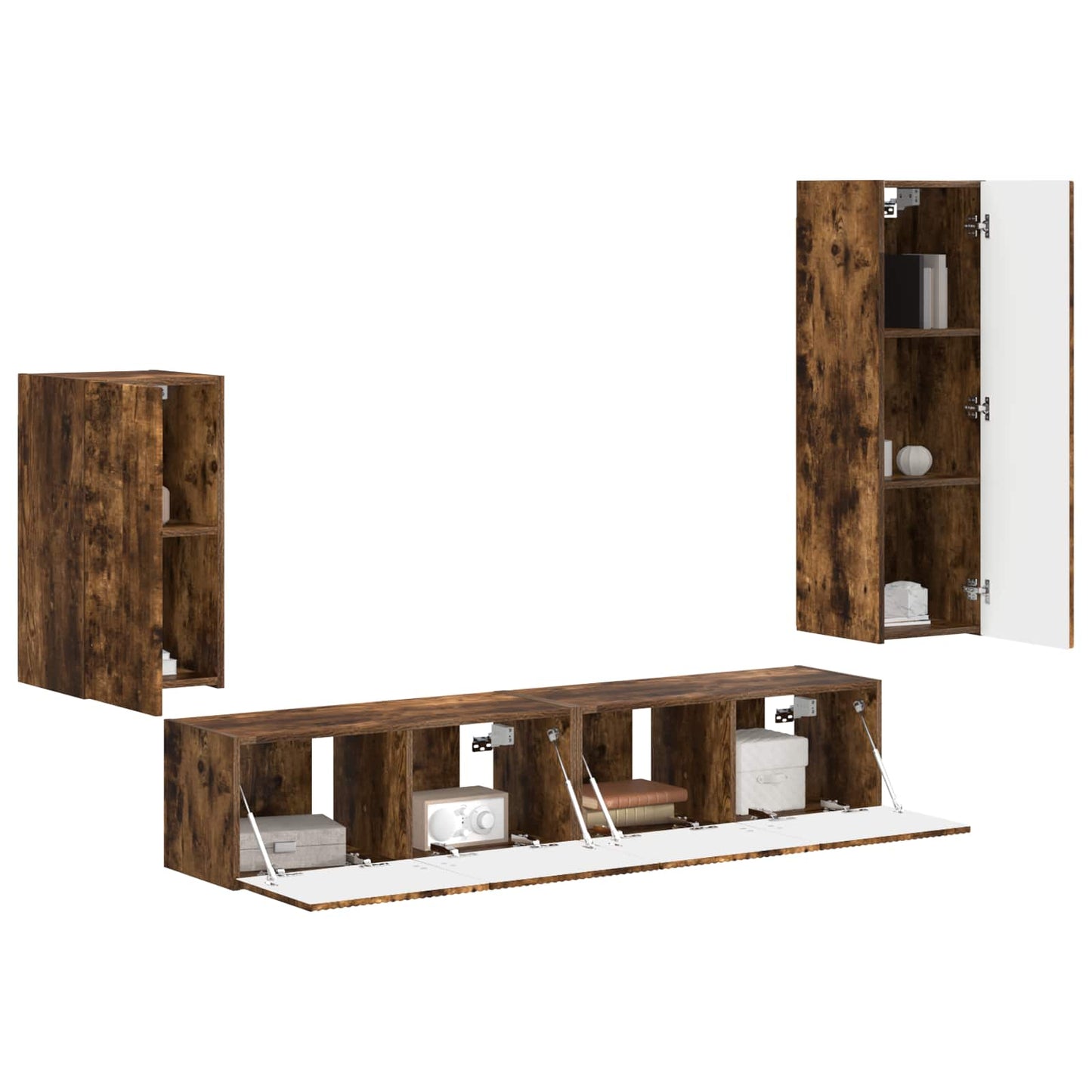 Conjunto De Mueble De Tv 4 Pcs