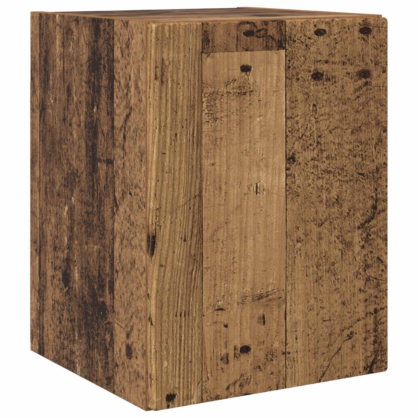 Conjunto De Mueble De Tv Montaje En La Pared 3 Pcs Madera Vieja