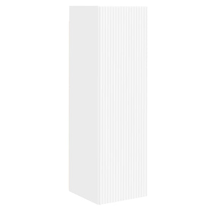 Conjunto De Mueble De Tv 4 Pcs Madera De Ingeniería