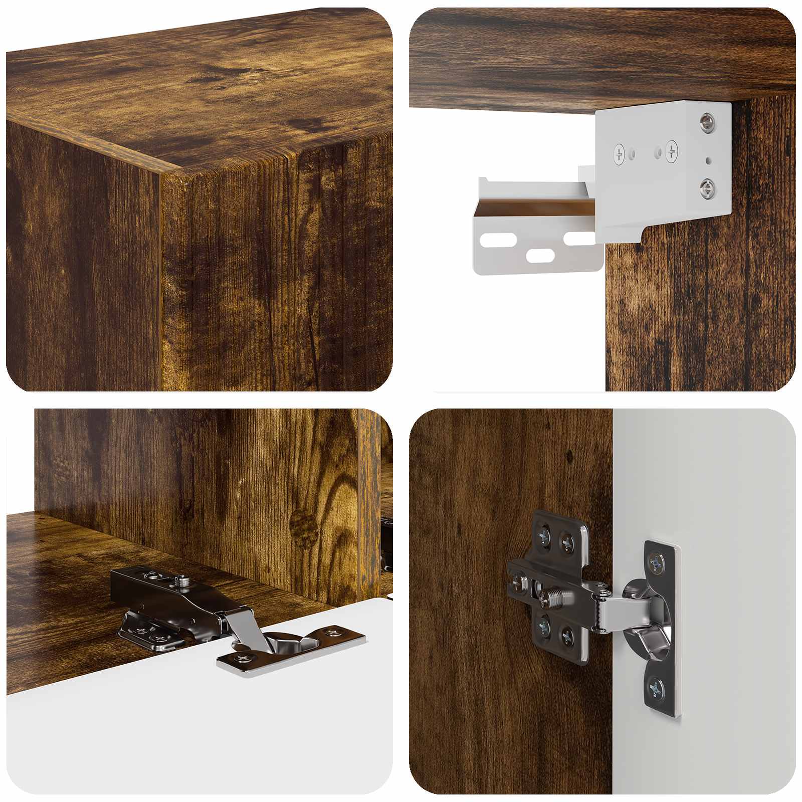 Conjunto De Mueble De Tv 4 Pcs