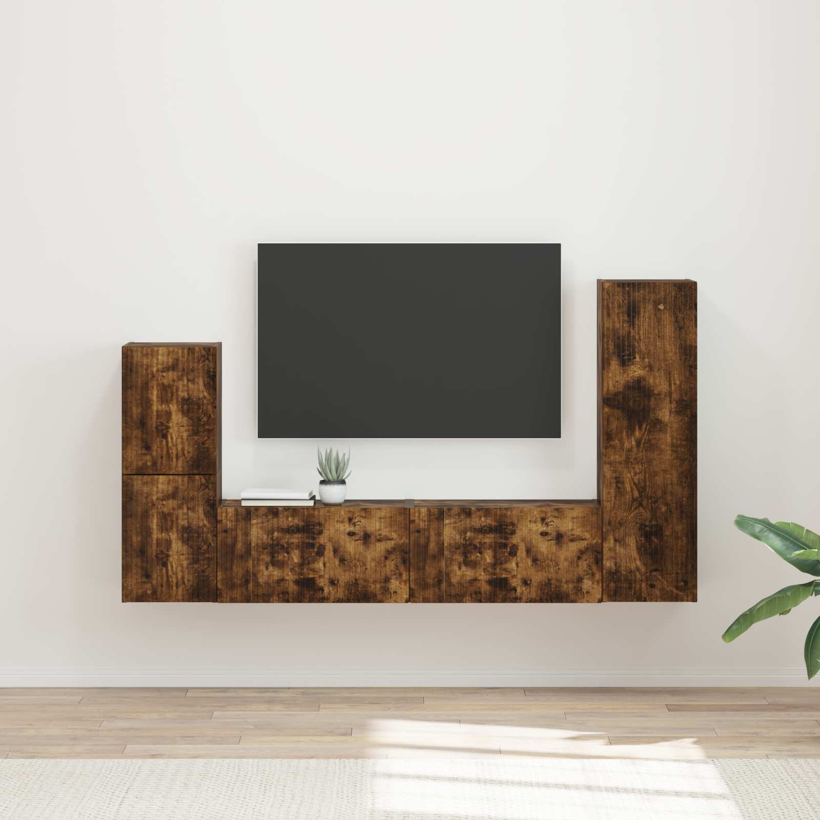 Conjunto De Mueble De Tv 4 Pcs