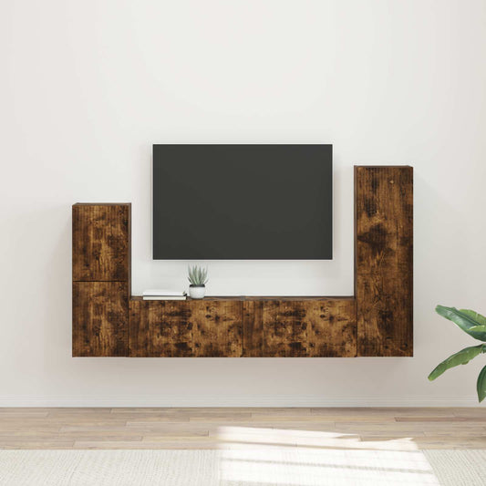 Conjunto De Mueble De Tv 4 Pcs