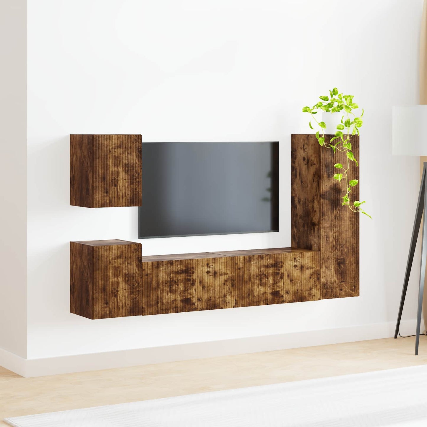 Conjunto De Mueble De Tv 4 Pcs
