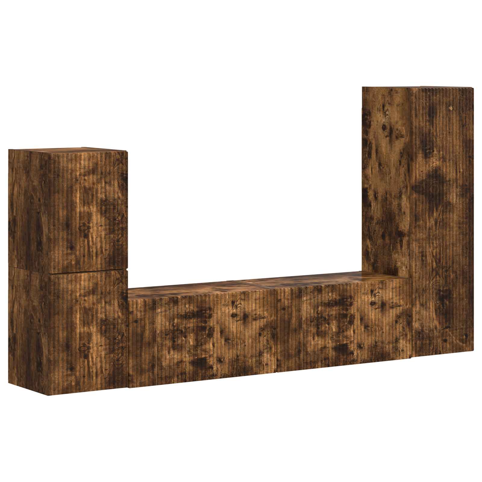 Conjunto De Mueble De Tv 4 Pcs