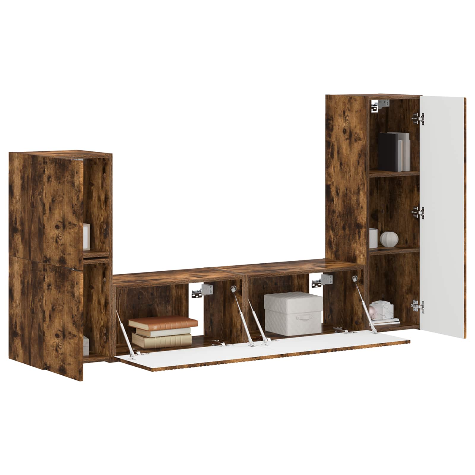 Conjunto De Mueble De Tv 4 Pcs