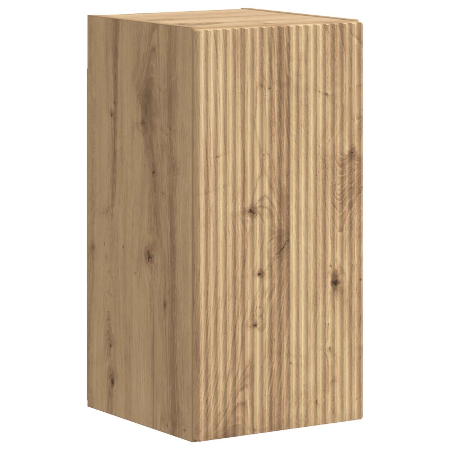 Conjunto De Mueble De Tv 4 Pcs Roble Artesanal