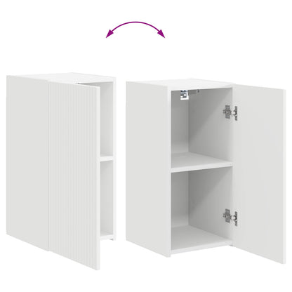 Conjunto De Mueble De Tv 5 Pcs Madera De Ingeniería