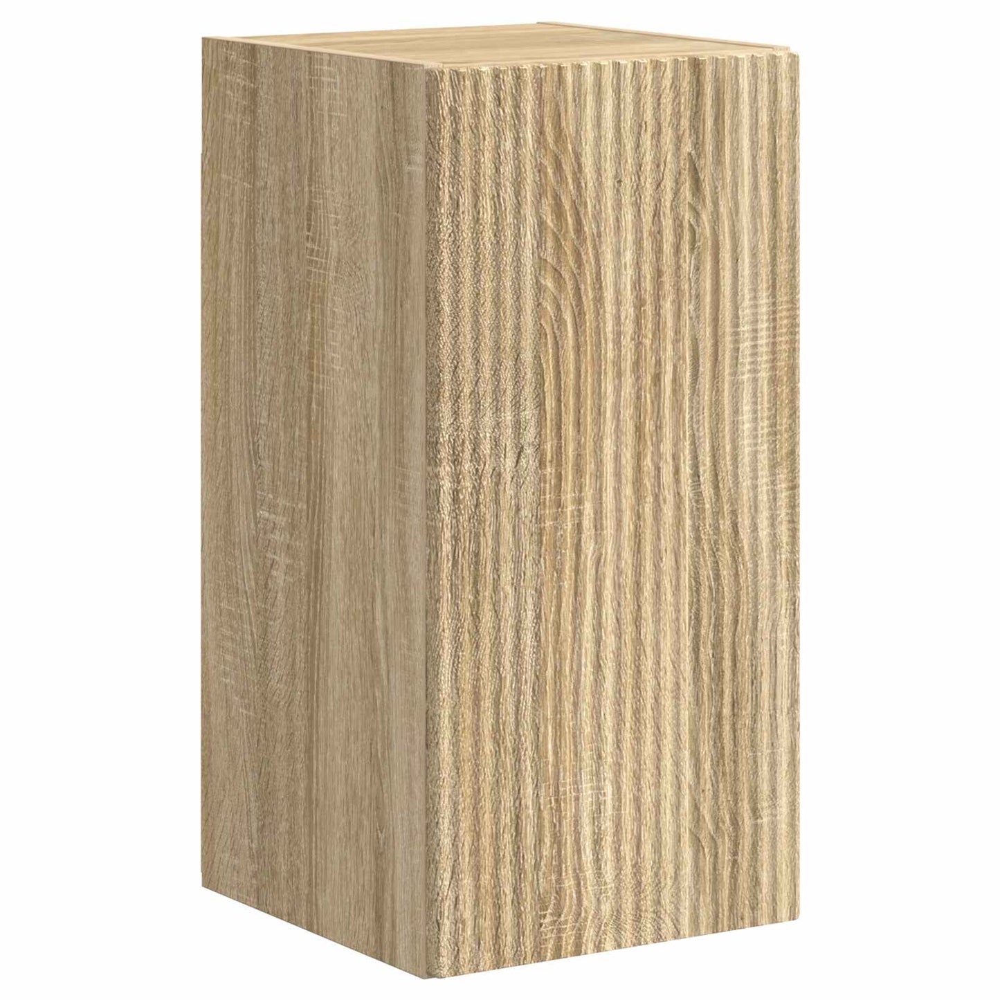 Conjunto De Mueble De Tv Montaje En La Pared 5 Pcs Roble Sonoma
