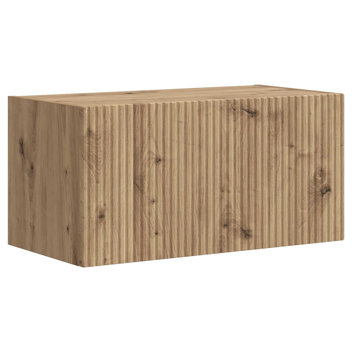 Conjunto De Mueble De Tv Montaje En La Pared 4 Pcs Madera Vieja
