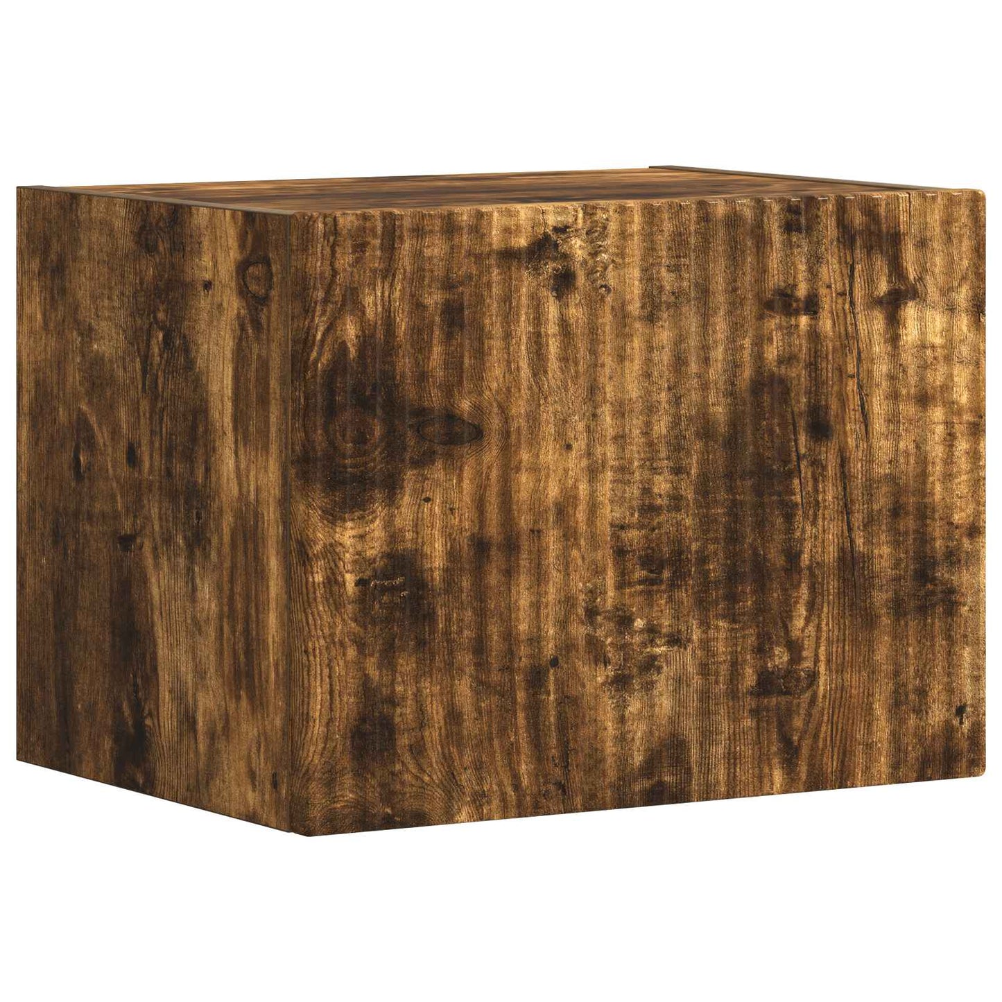 Conjunto De Mueble De Tv 5 Pcs Roble Ahumado
