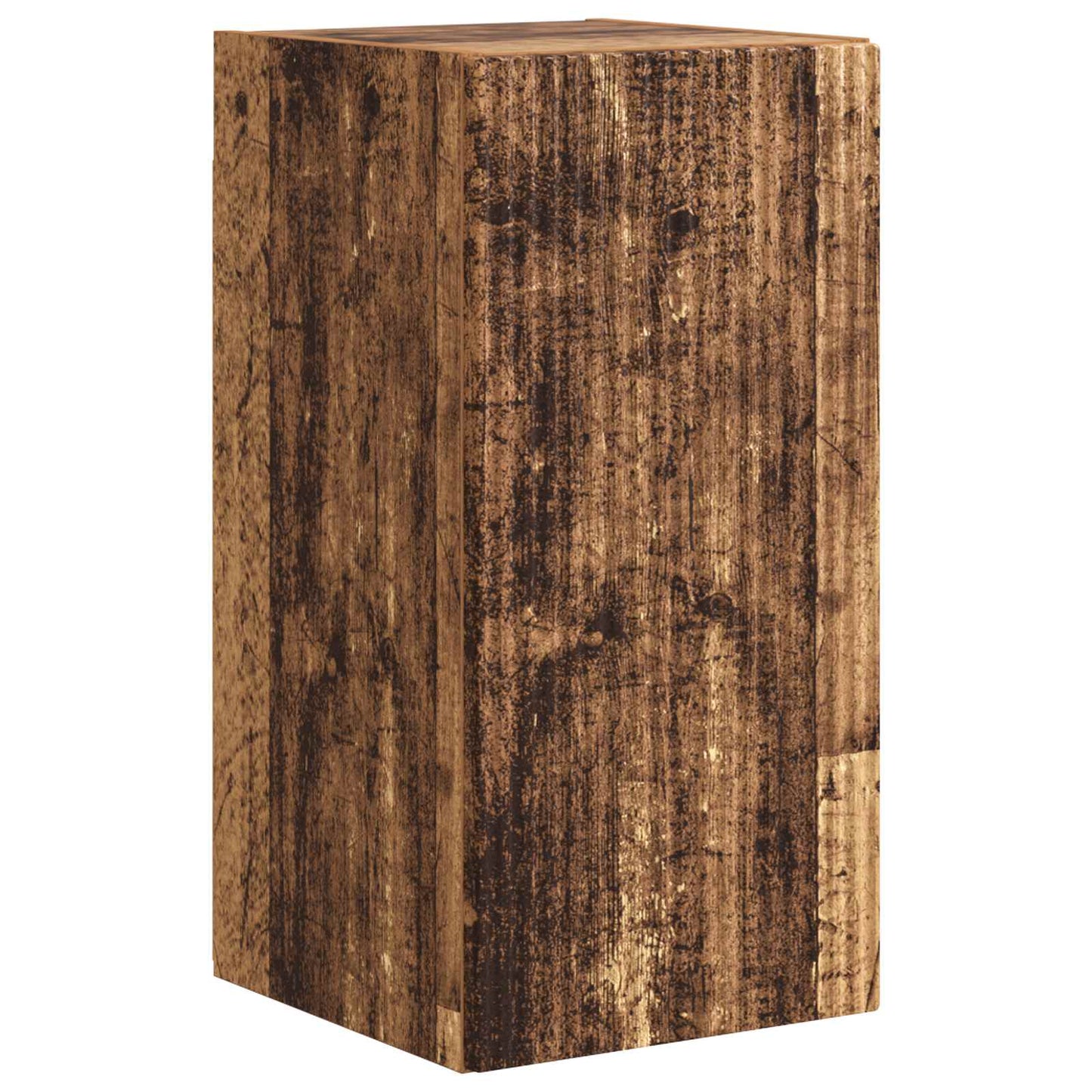 Conjunto De Mueble De Tv Montaje En La Pared 5 Pcs Madera Vieja