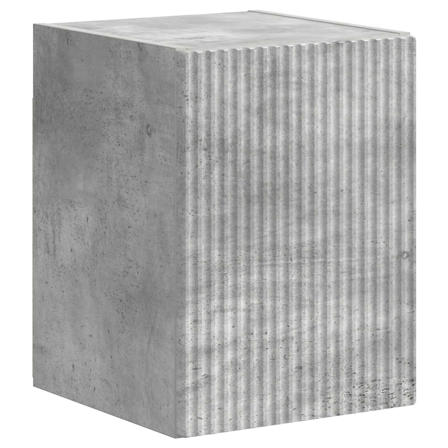 Conjunto De Mueble De Tv 5 Pcs Gris Concreto