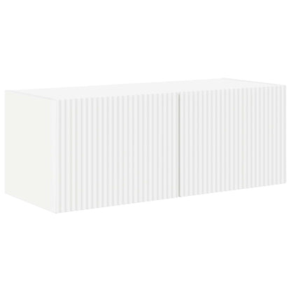 Conjunto De Mueble De Tv 4 Pcs Madera De Ingeniería