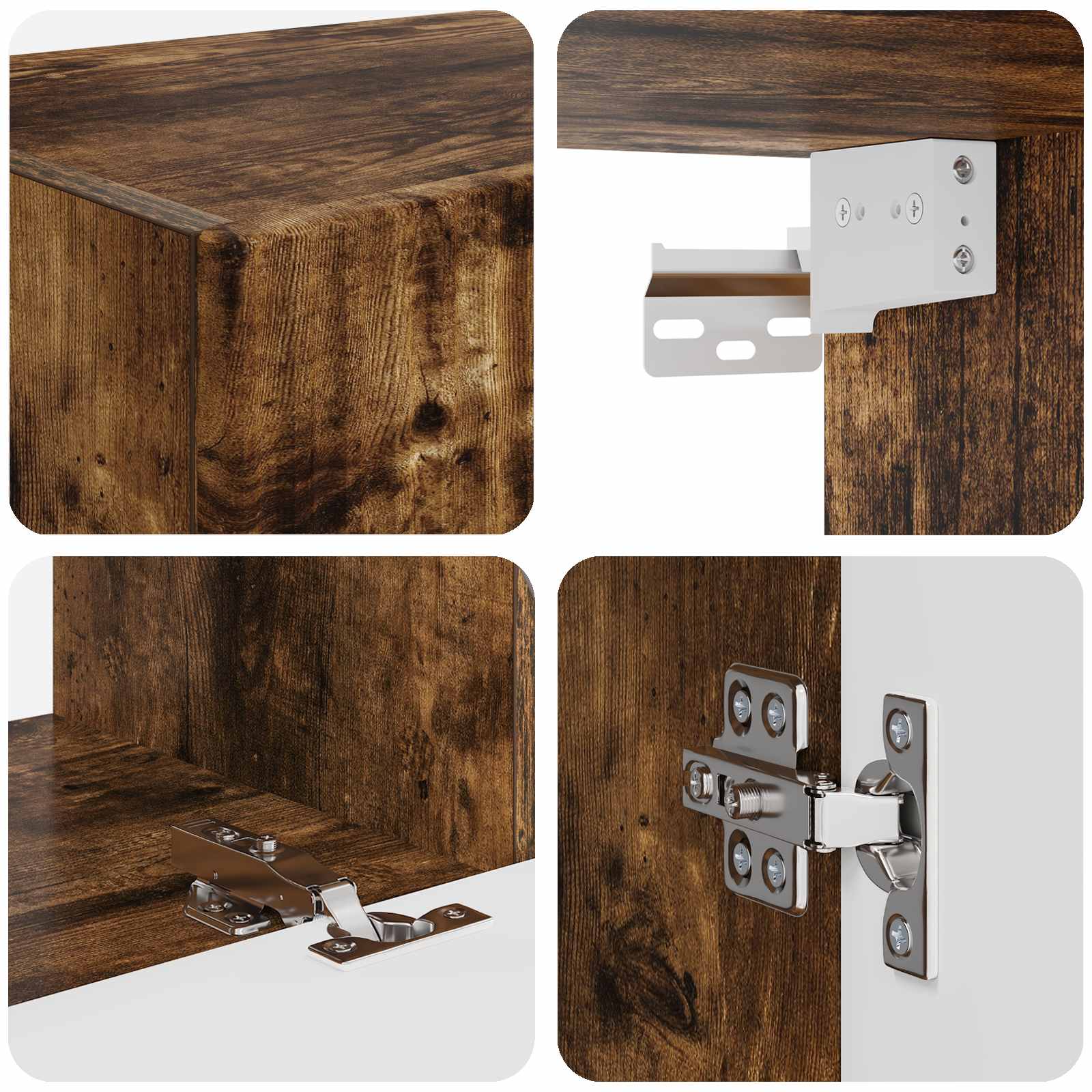 Conjunto De Mueble De Tv 4 Pcs