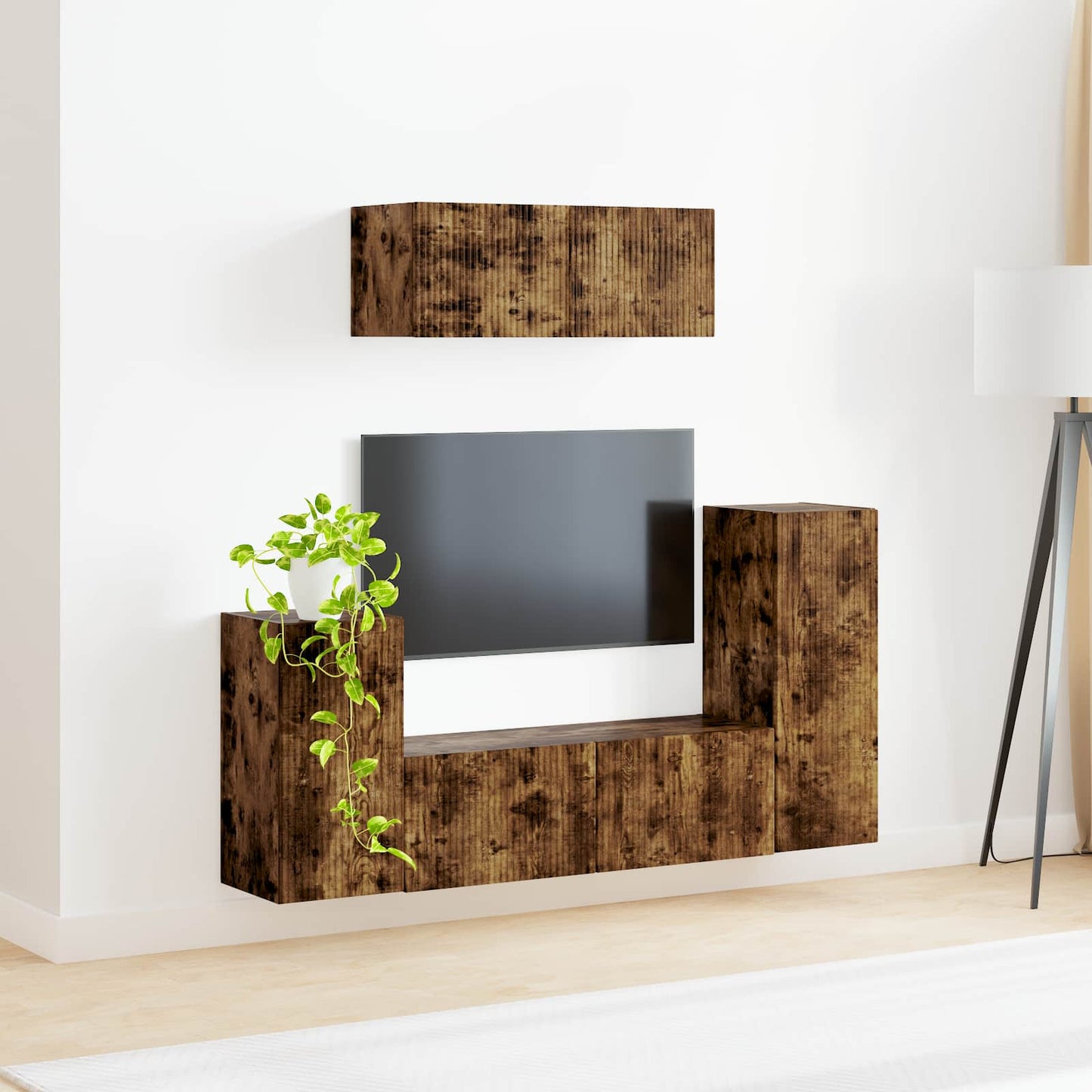 Conjunto De Mueble De Tv 4 Pcs