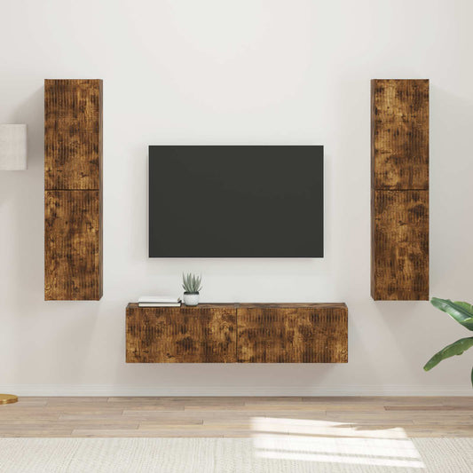 Conjunto De Mueble De Tv 6 Pcs